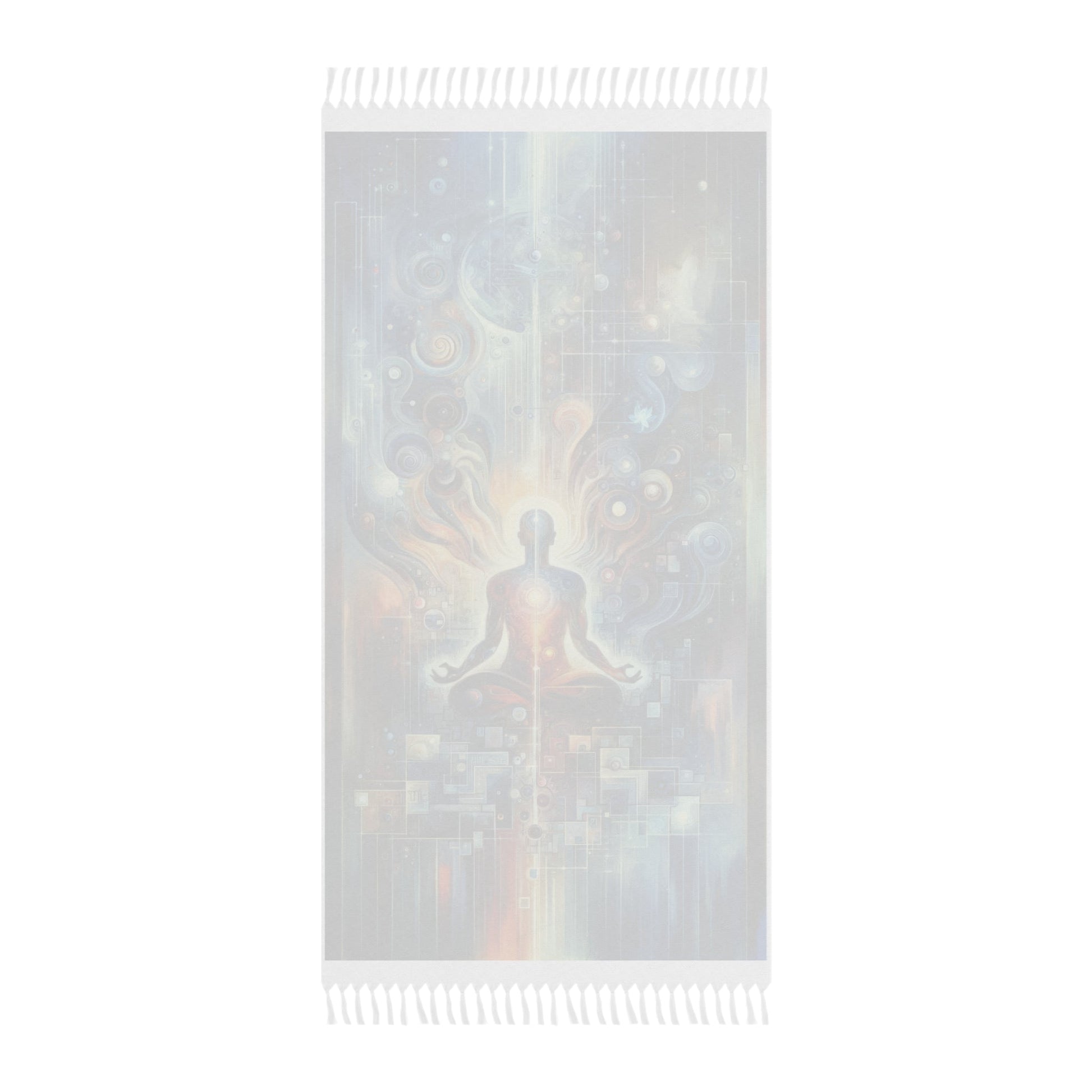 Technological Spiritual Synthesis Boho Beach Cloth - ATUH.ART