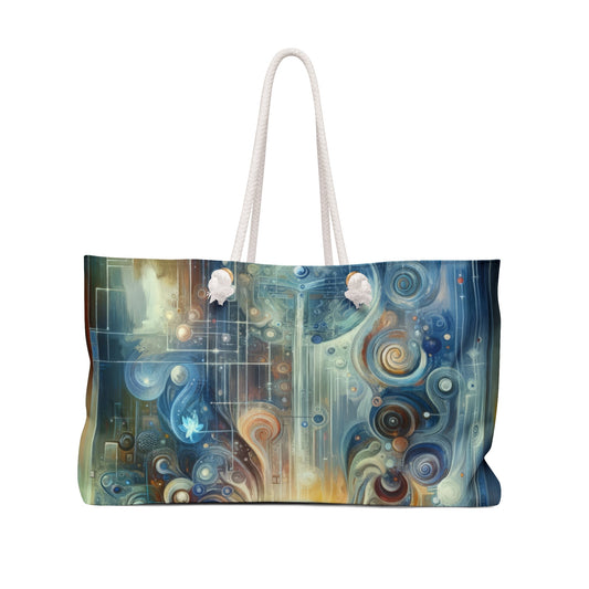 Technological Spiritual Synthesis Weekender Bag - ATUH.ART