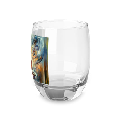 Technological Spiritual Synthesis Whiskey Glass - ATUH.ART