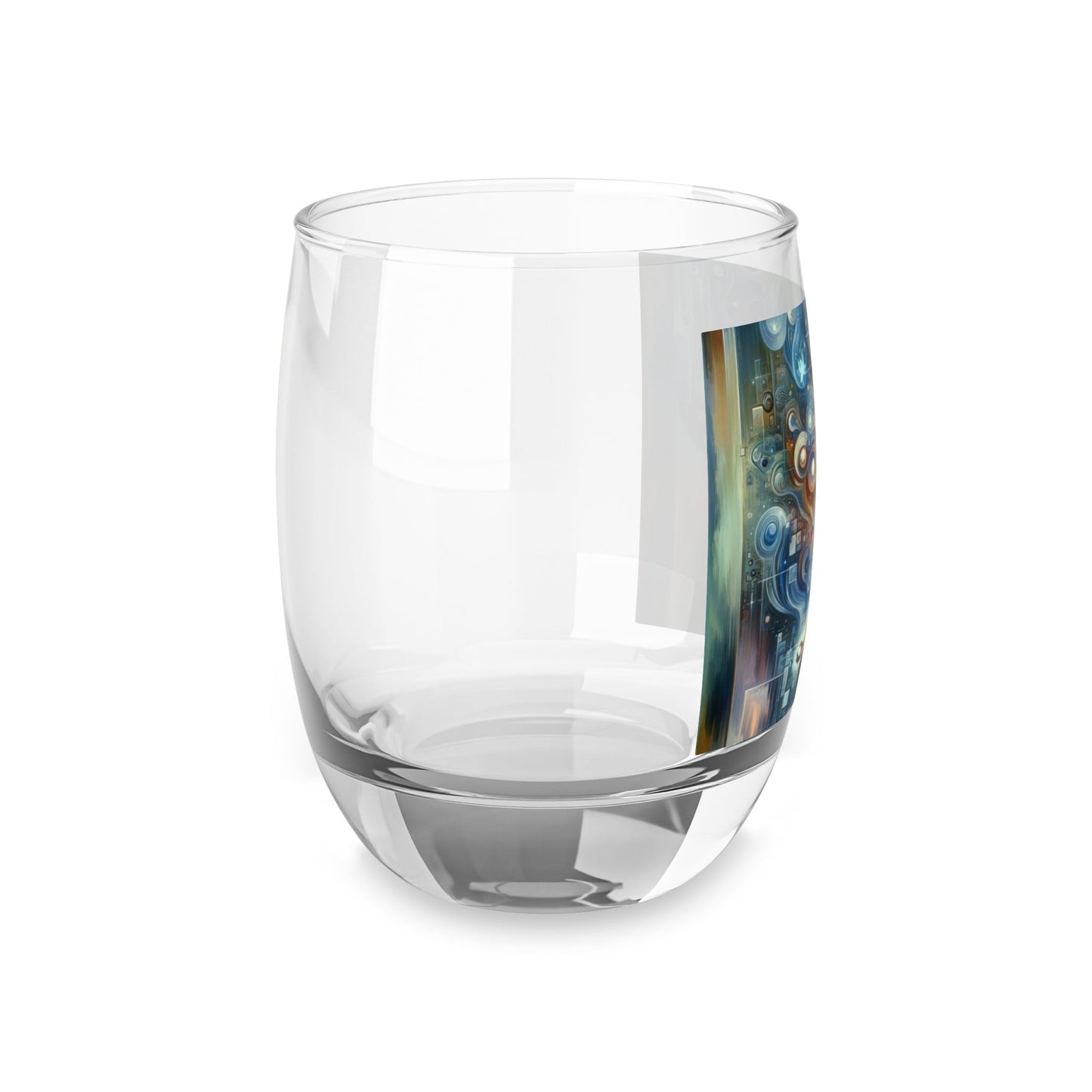 Technological Spiritual Synthesis Whiskey Glass - ATUH.ART