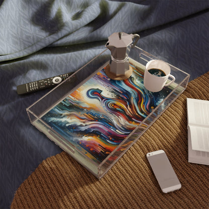 Threshold Collective Consciousness Acrylic Serving Tray - ATUH.ART