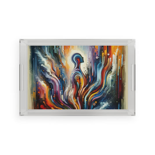 Threshold Collective Consciousness Acrylic Serving Tray - ATUH.ART