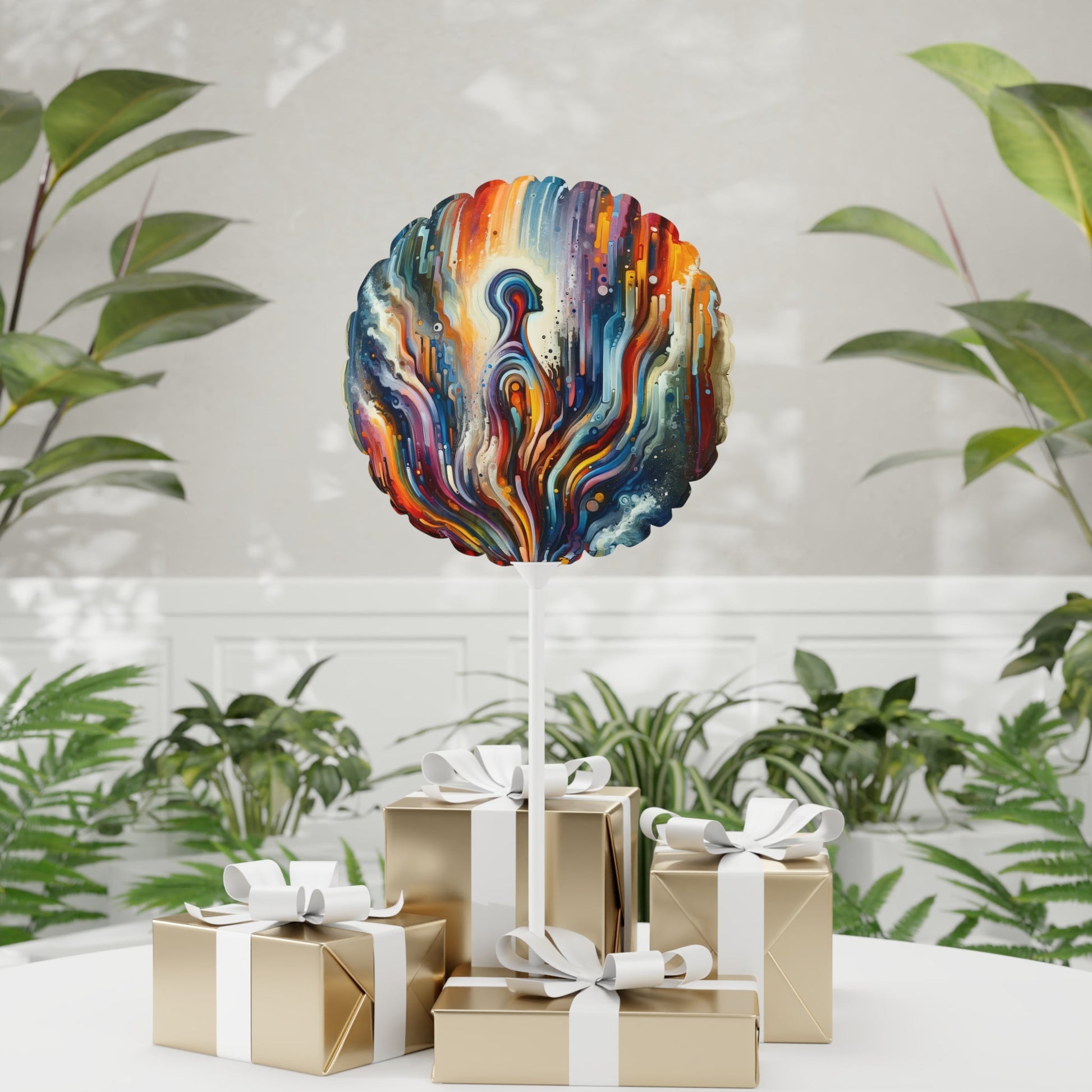 Threshold Collective Consciousness Balloon (Round and Heart-shaped), 11" - ATUH.ART