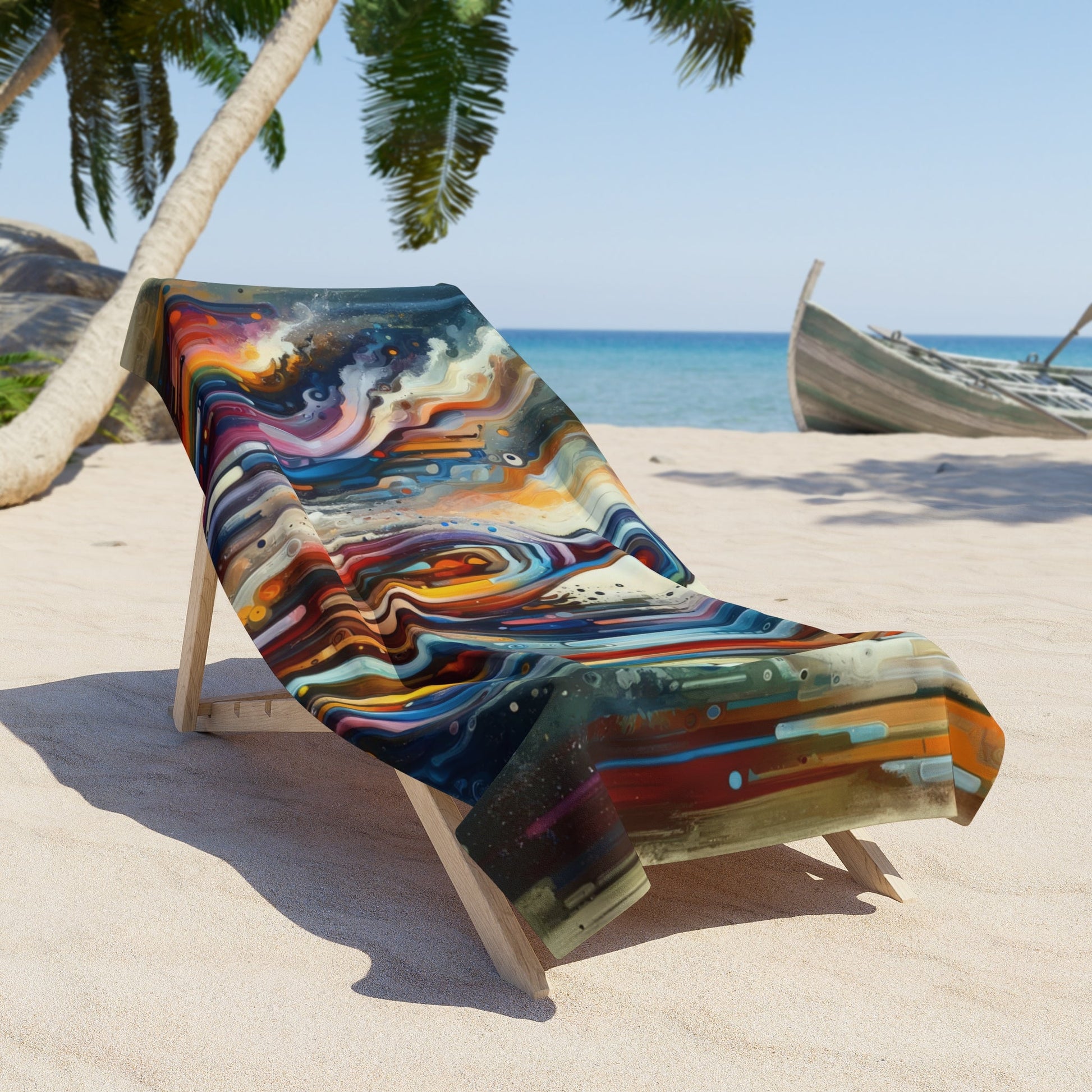 Threshold Collective Consciousness Beach Towel - ATUH.ART
