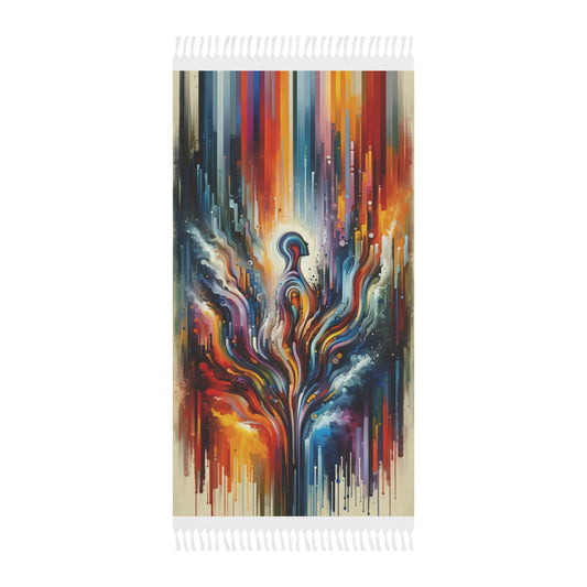 Threshold Collective Consciousness Boho Beach Cloth - ATUH.ART