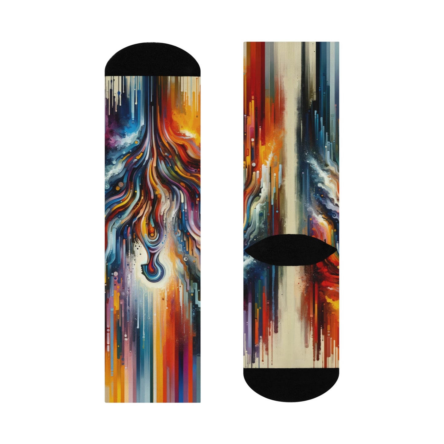 Threshold Collective Consciousness Cushioned Crew Socks - ATUH.ART