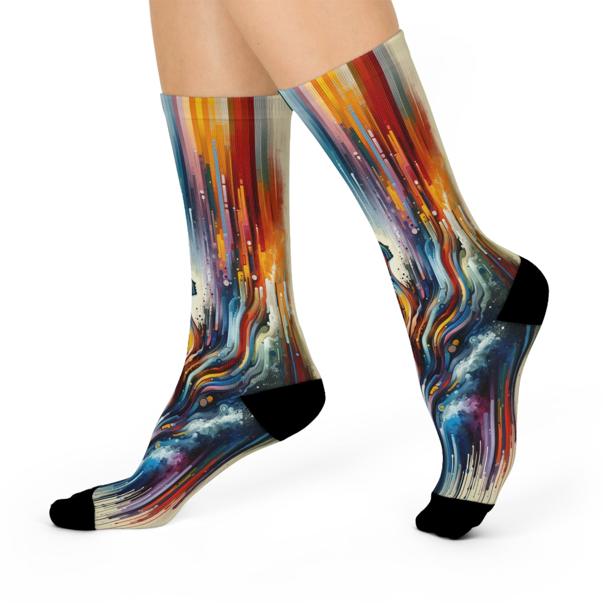Threshold Collective Consciousness Cushioned Crew Socks - ATUH.ART