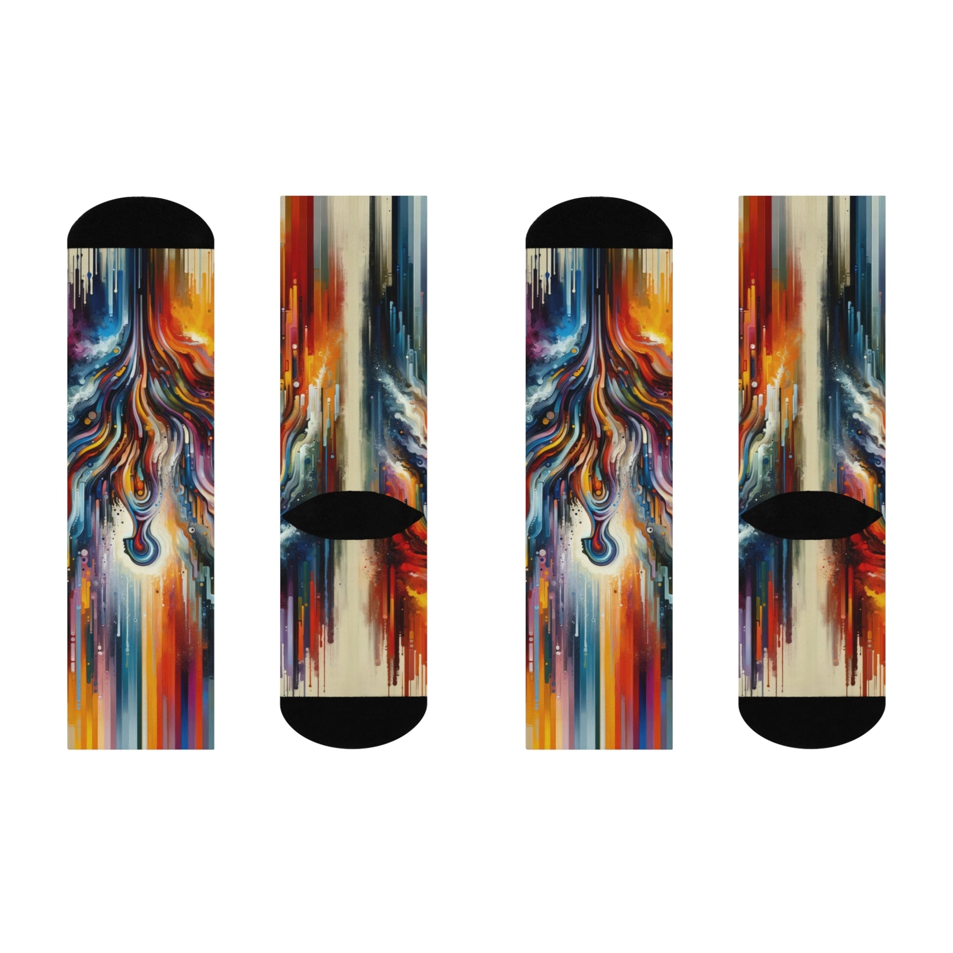 Threshold Collective Consciousness Cushioned Crew Socks - ATUH.ART