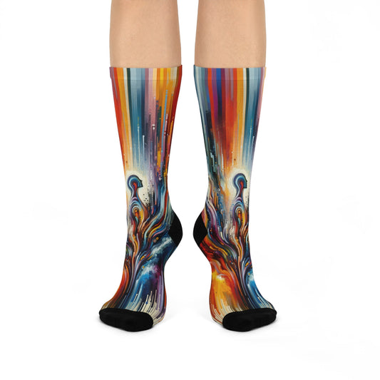 Threshold Collective Consciousness Cushioned Crew Socks - ATUH.ART