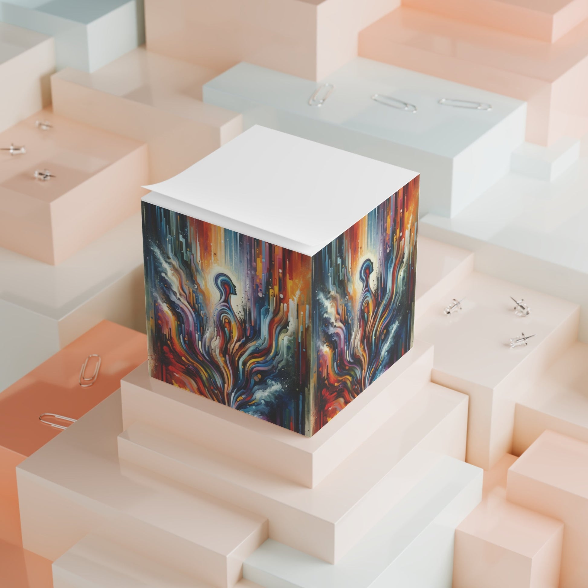 Threshold Collective Consciousness Note Cube - ATUH.ART