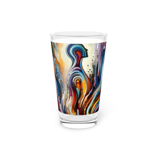 Threshold Collective Consciousness Pint Glass, 16oz - ATUH.ART