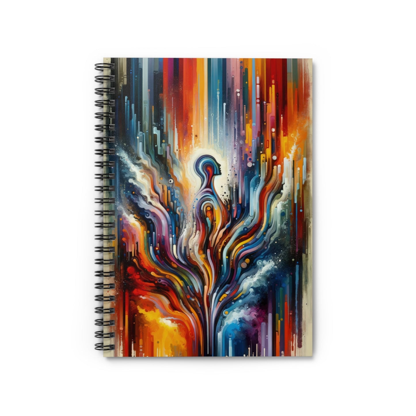 Threshold Collective Consciousness Spiral Notebook - Ruled Line - ATUH.ART