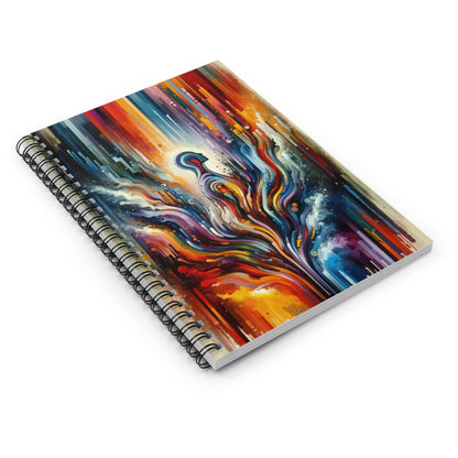 Threshold Collective Consciousness Spiral Notebook - Ruled Line - ATUH.ART