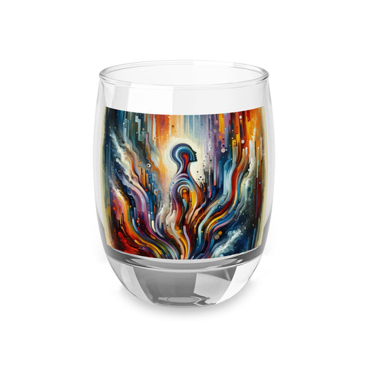 Threshold Collective Consciousness Whiskey Glass - ATUH.ART