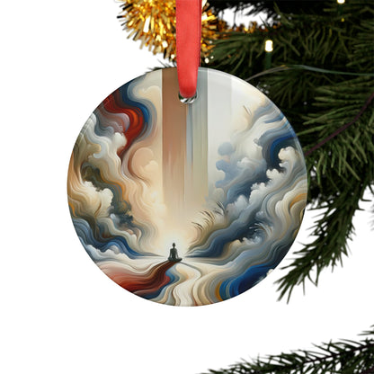 Tranquil Haven Respite Acrylic Ornament with Ribbon - ATUH.ART