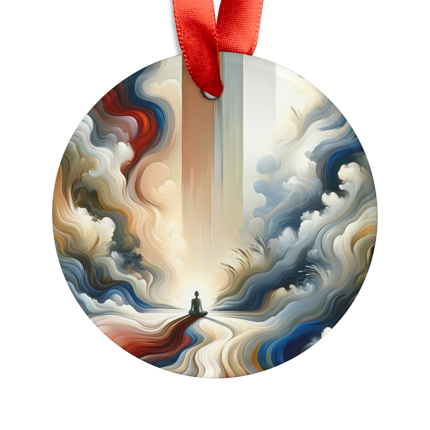 Tranquil Haven Respite Acrylic Ornament with Ribbon - ATUH.ART