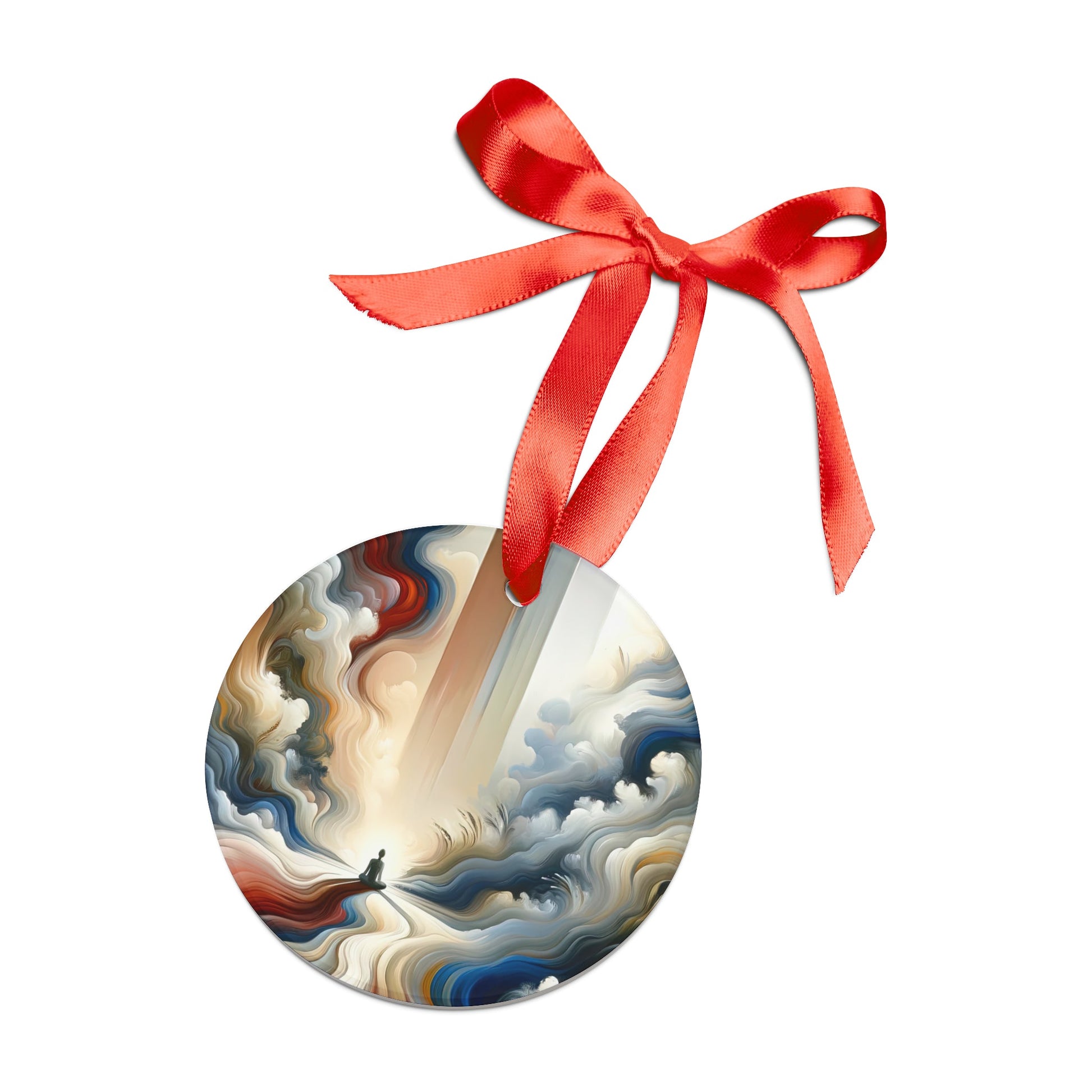 Tranquil Haven Respite Acrylic Ornament with Ribbon - ATUH.ART