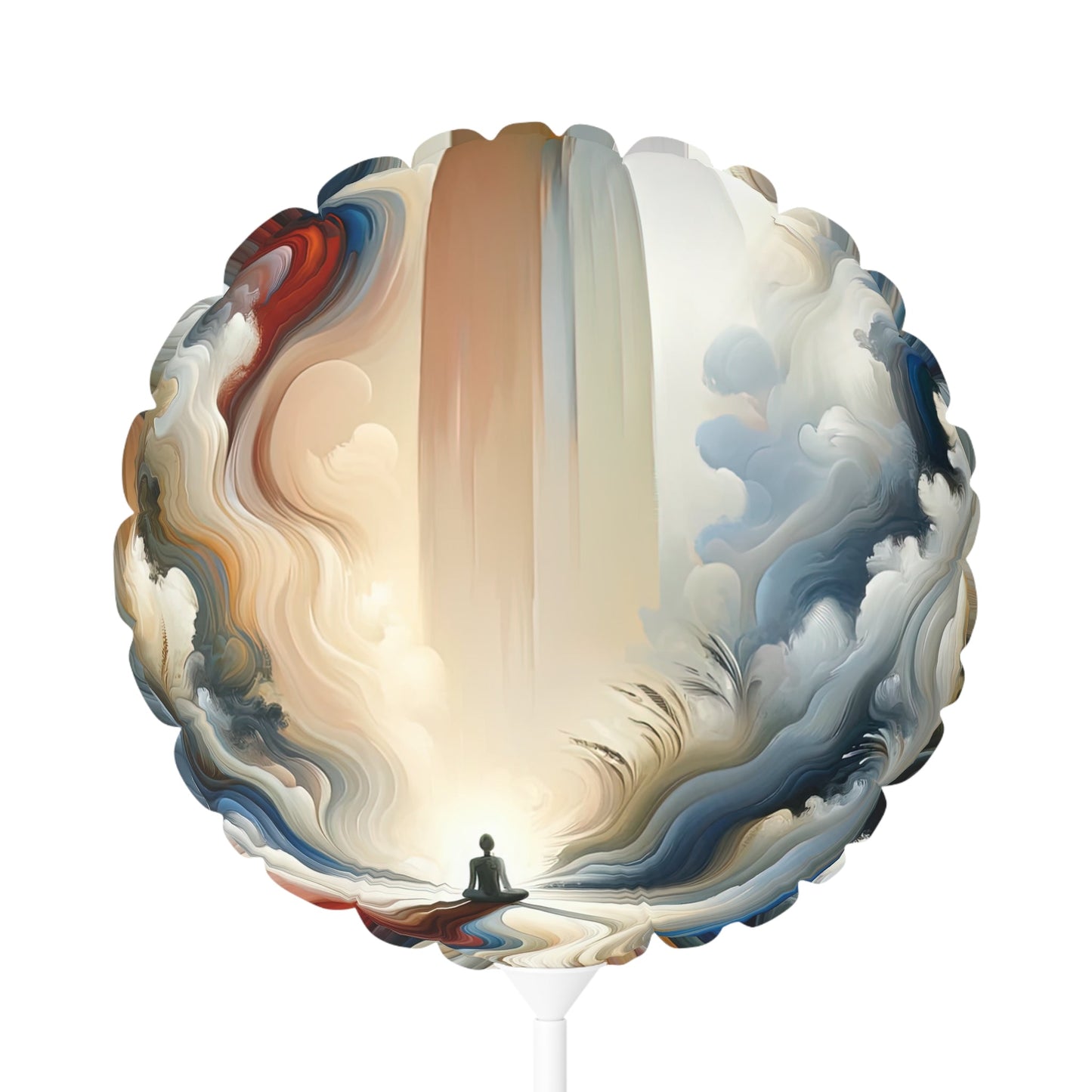 Tranquil Haven Respite Balloon (Round and Heart-shaped), 11" - ATUH.ART