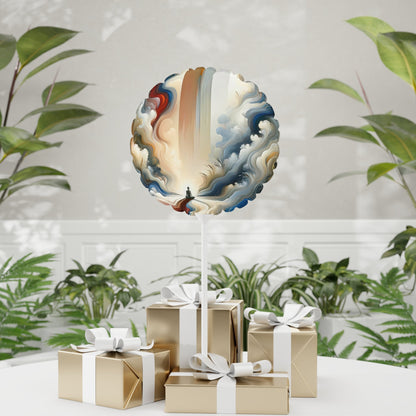 Tranquil Haven Respite Balloon (Round and Heart-shaped), 11" - ATUH.ART