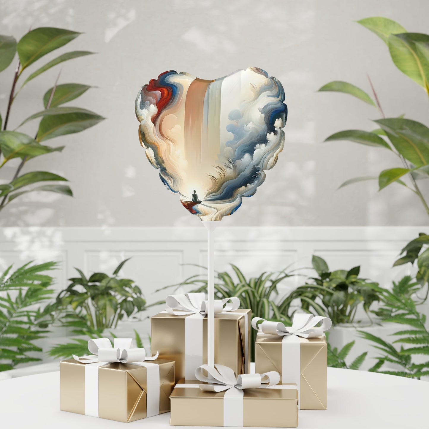 Tranquil Haven Respite Balloon (Round and Heart-shaped), 11" - ATUH.ART