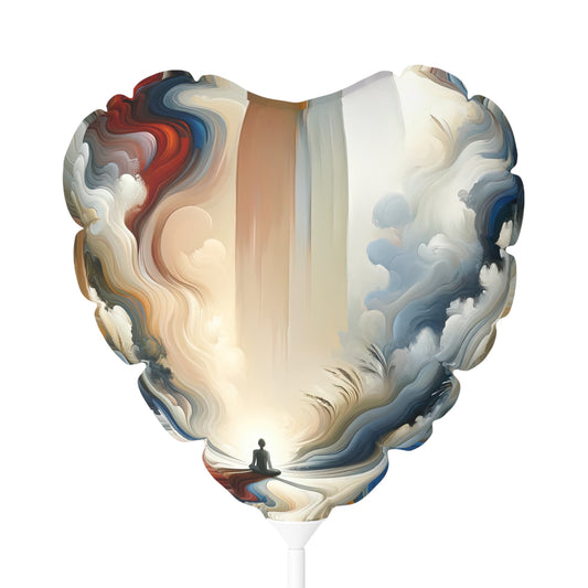 Tranquil Haven Respite Balloon (Round and Heart-shaped), 11" - ATUH.ART