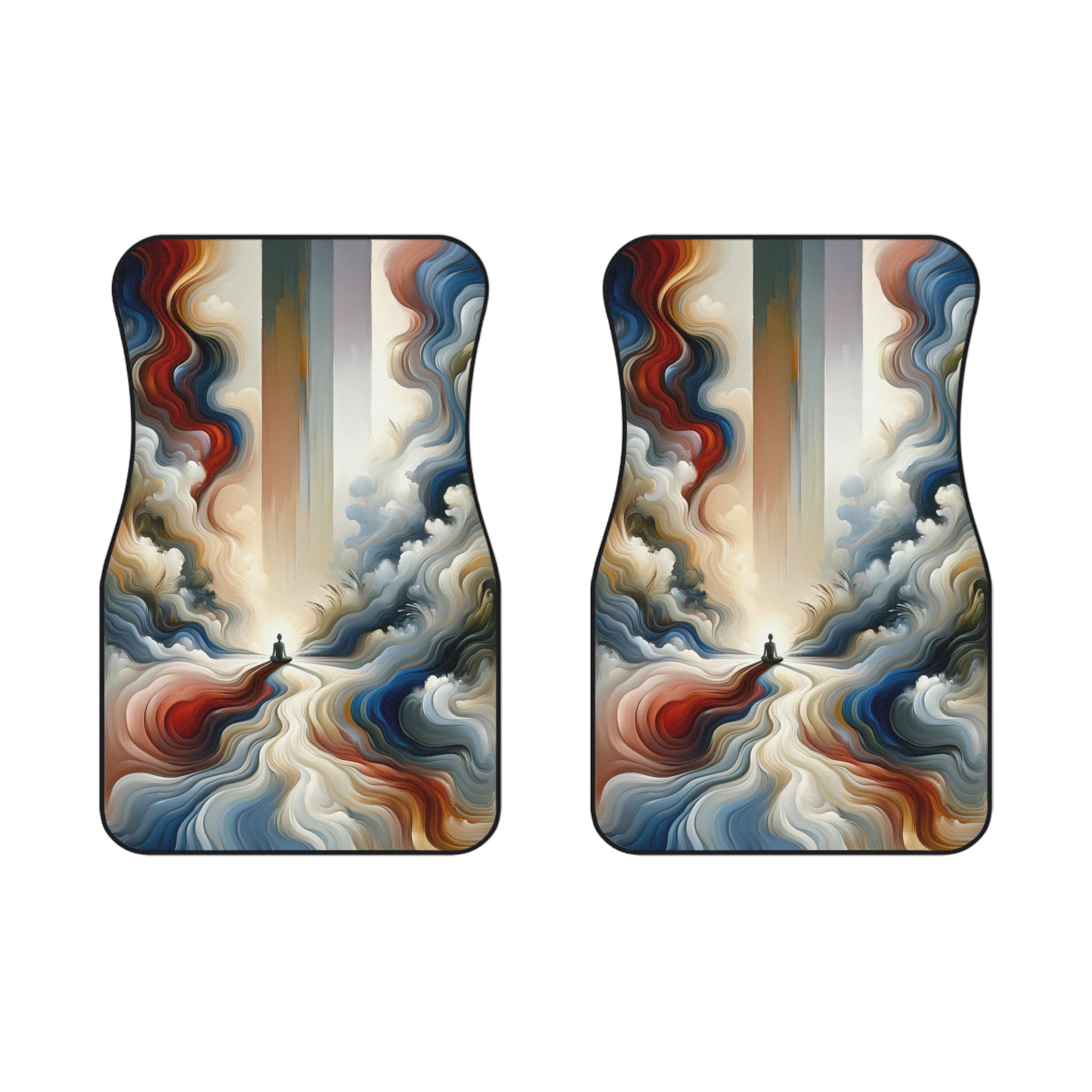 Tranquil Haven Respite Car Mats (2x Front) - ATUH.ART