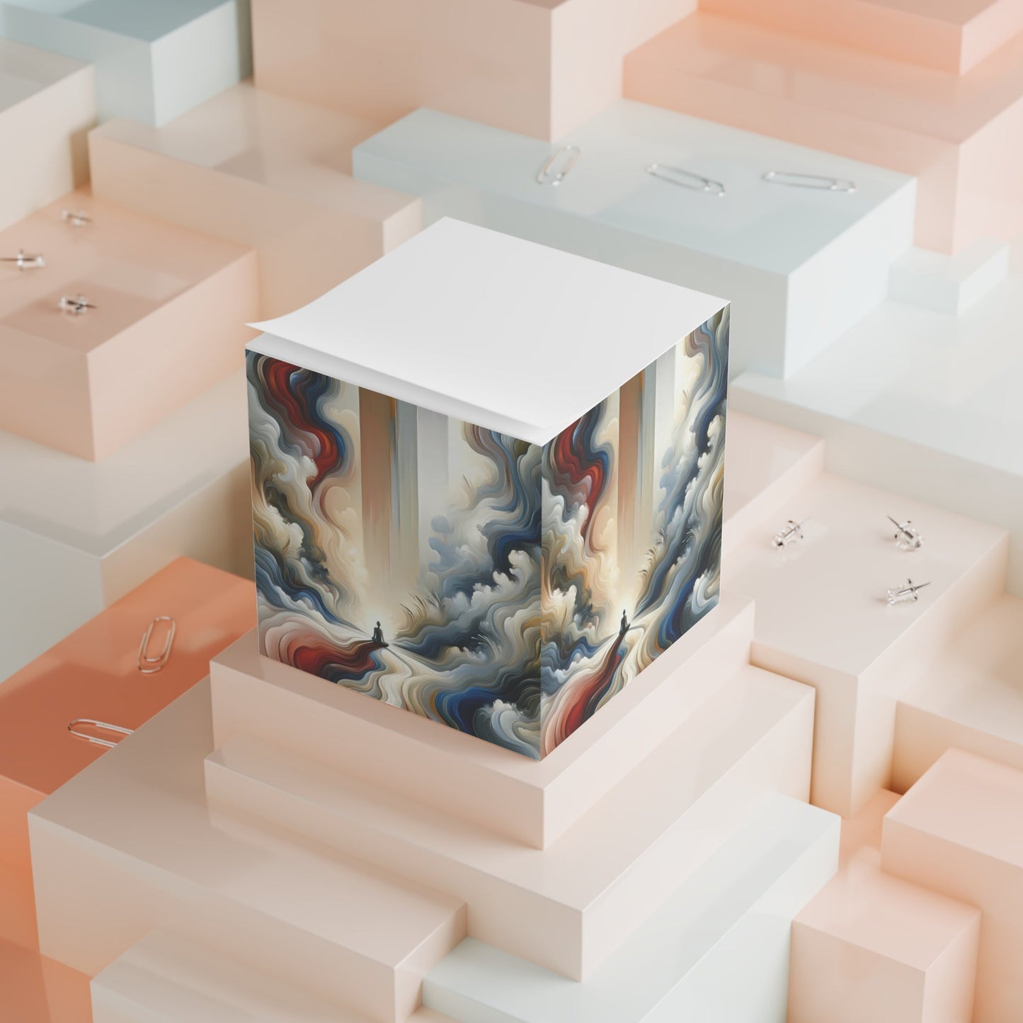 Tranquil Haven Respite Note Cube - ATUH.ART