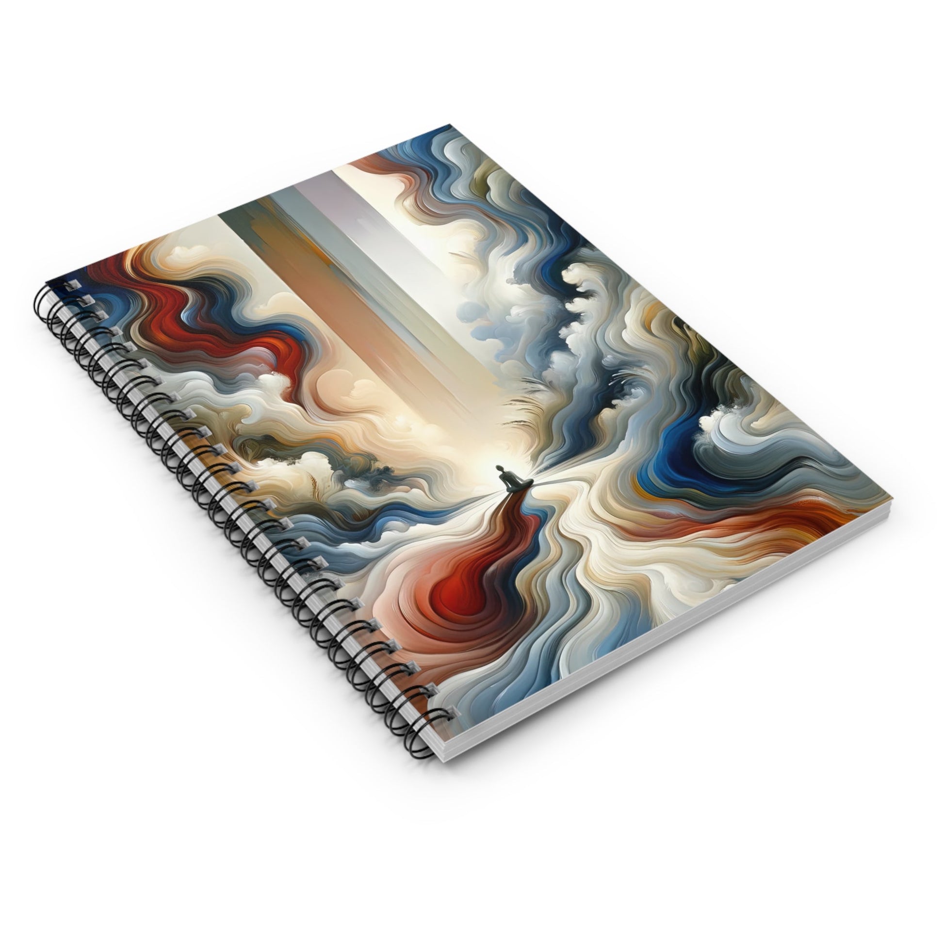 Tranquil Haven Respite Spiral Notebook - Ruled Line - ATUH.ART