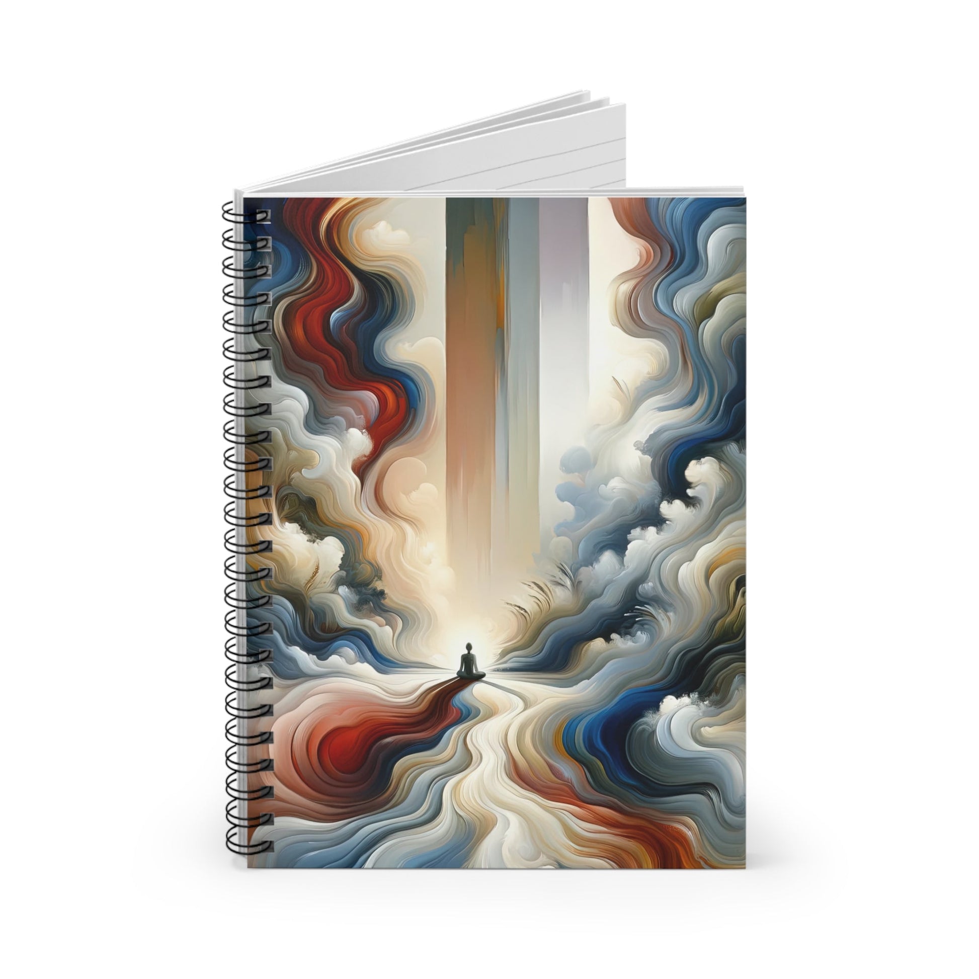 Tranquil Haven Respite Spiral Notebook - Ruled Line - ATUH.ART