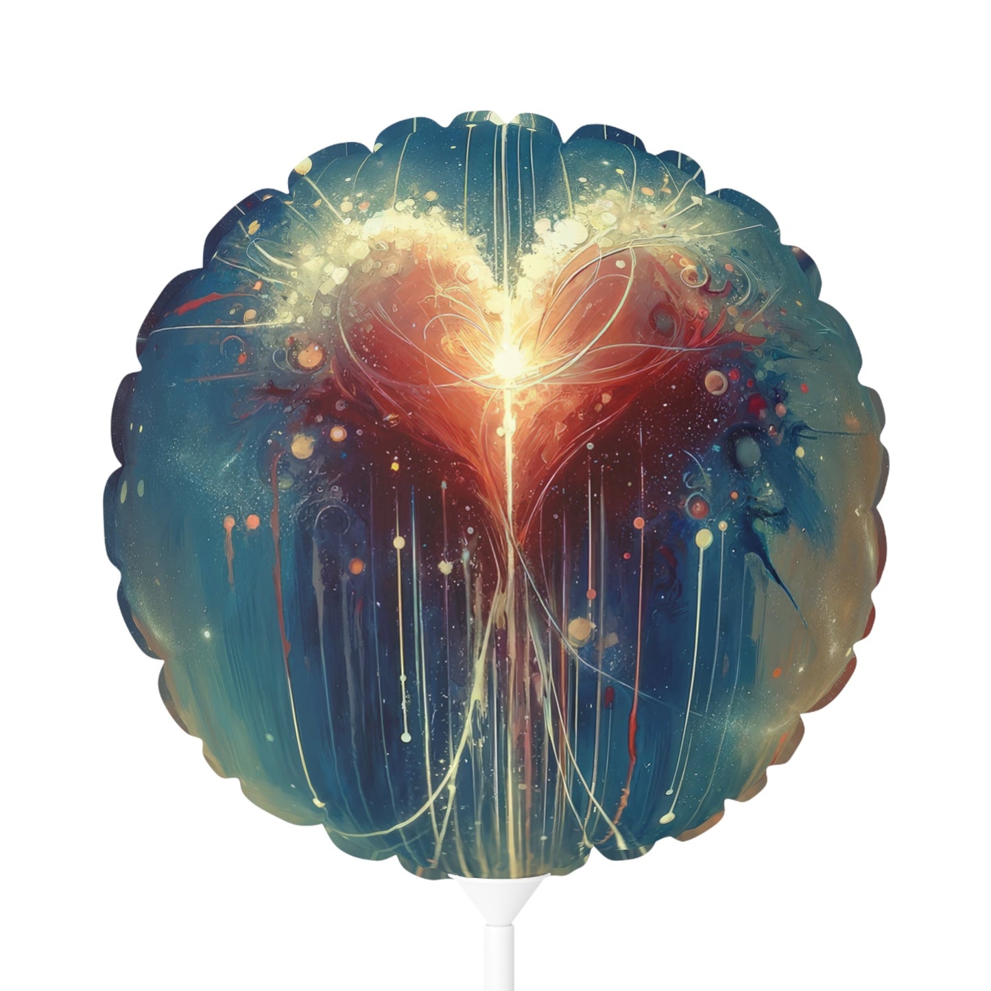 Transcendent Connection Beauty Balloon (Round and Heart-shaped), 11" - ATUH.ART