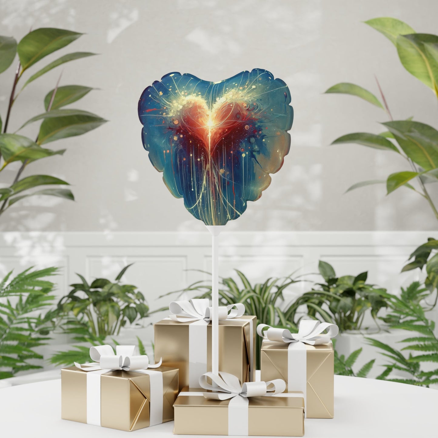 Transcendent Connection Beauty Balloon (Round and Heart-shaped), 11" - ATUH.ART