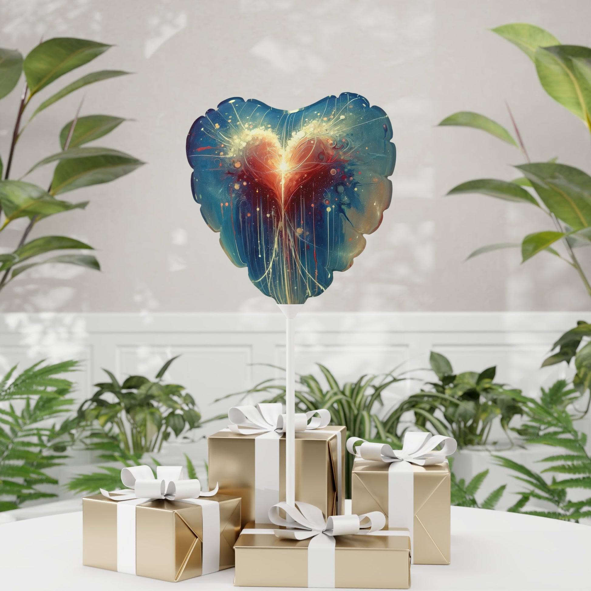 Transcendent Connection Beauty Balloon (Round and Heart-shaped), 11" - ATUH.ART