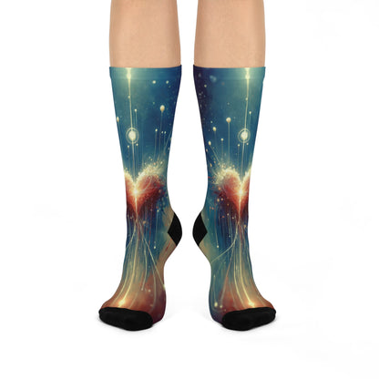 Transcendent Connection Beauty Cushioned Crew Socks - ATUH.ART