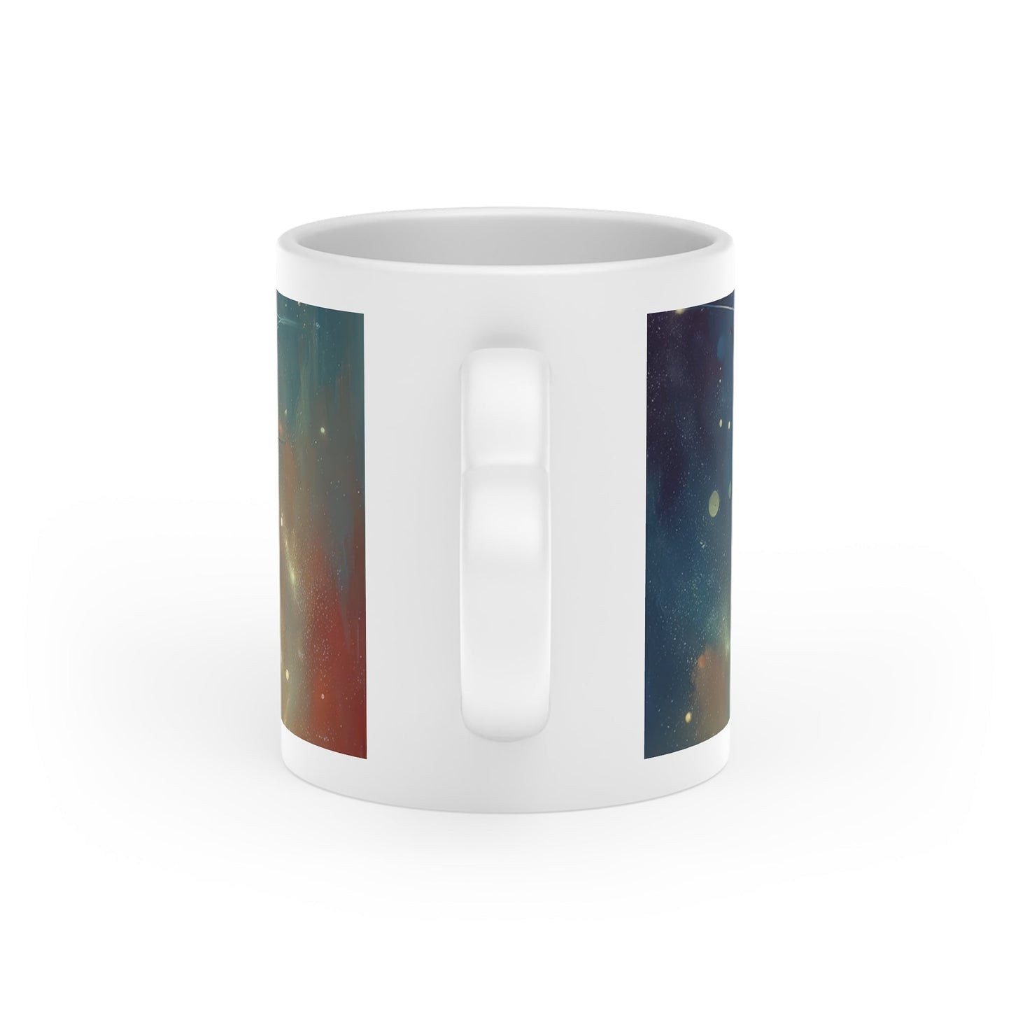 Transcendent Connection Beauty Heart-Shaped Mug - ATUH.ART