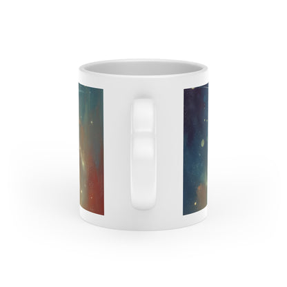 Transcendent Connection Beauty Heart-Shaped Mug - ATUH.ART