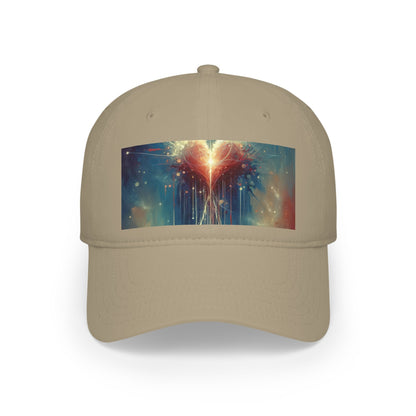 Transcendent Connection Beauty Low Profile Baseball Cap - ATUH.ART