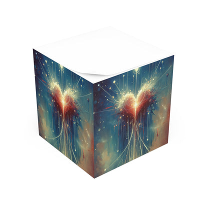 Transcendent Connection Beauty Note Cube - ATUH.ART