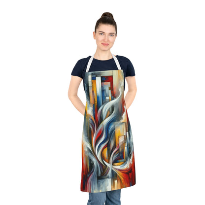Transcending Abstract Limitations Adult Apron (AOP) - ATUH.ART