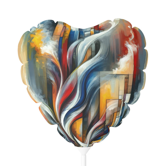 Transcending Abstract Limitations Balloon (Round and Heart-shaped), 11" - ATUH.ART