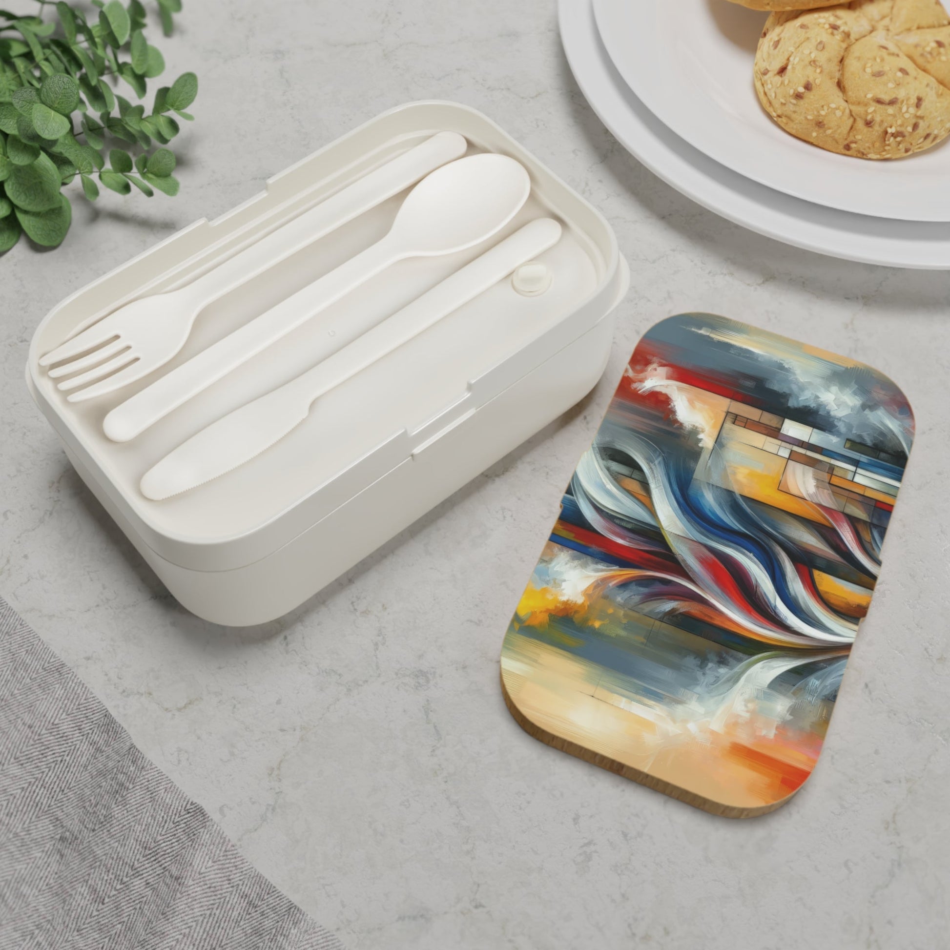 Transcending Abstract Limitations Bento Lunch Box - ATUH.ART