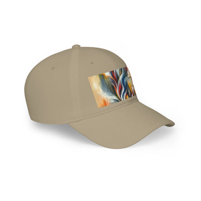 Transcending Abstract Limitations Low Profile Baseball Cap - ATUH.ART