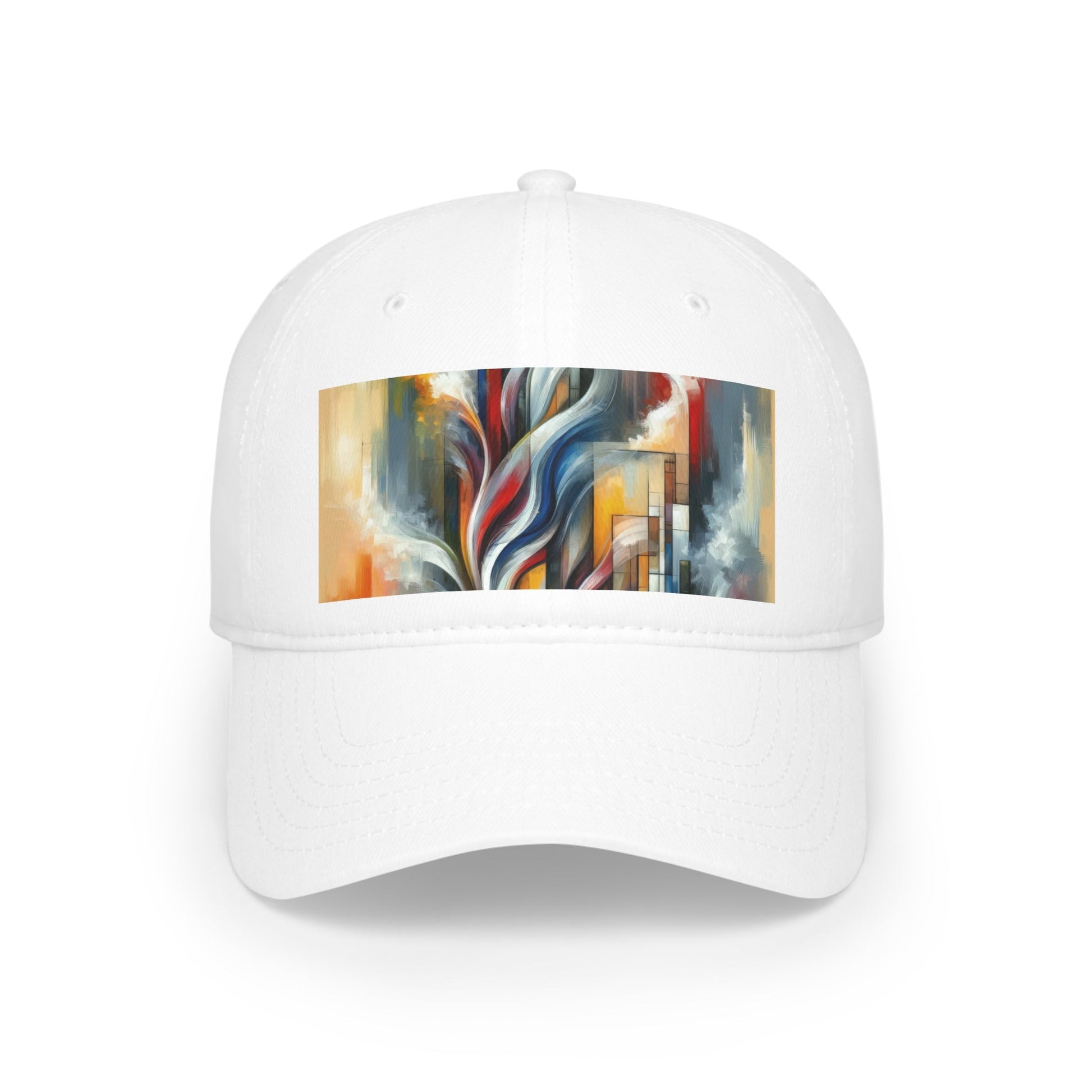 Transcending Abstract Limitations Low Profile Baseball Cap - ATUH.ART