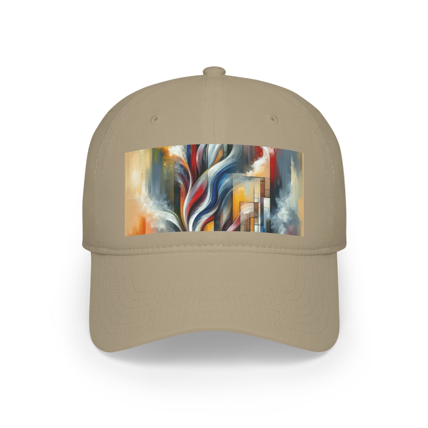 Transcending Abstract Limitations Low Profile Baseball Cap - ATUH.ART