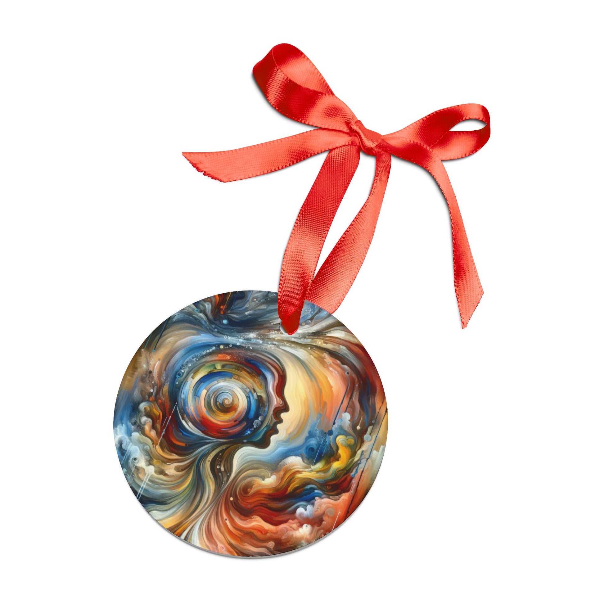 Transformation Essence Vortex Acrylic Ornament with Ribbon - ATUH.ART