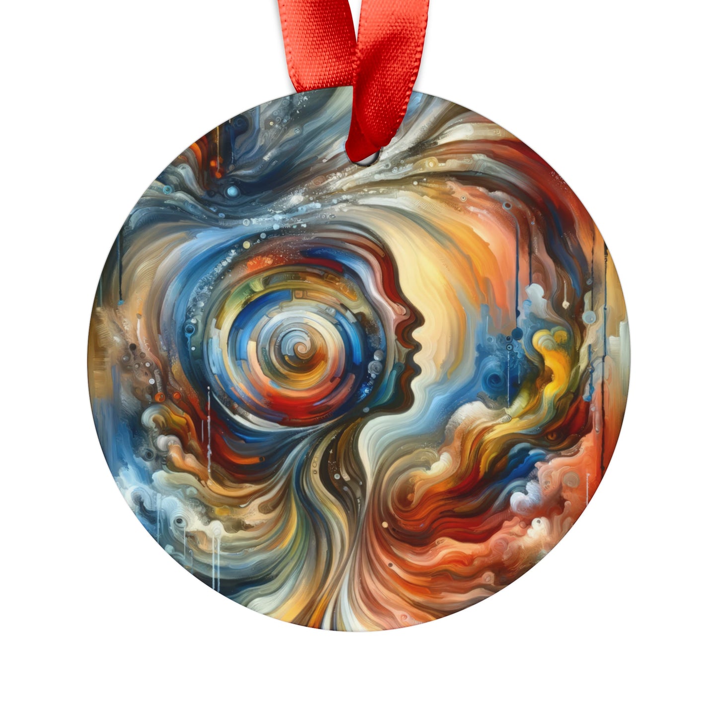 Transformation Essence Vortex Acrylic Ornament with Ribbon - ATUH.ART