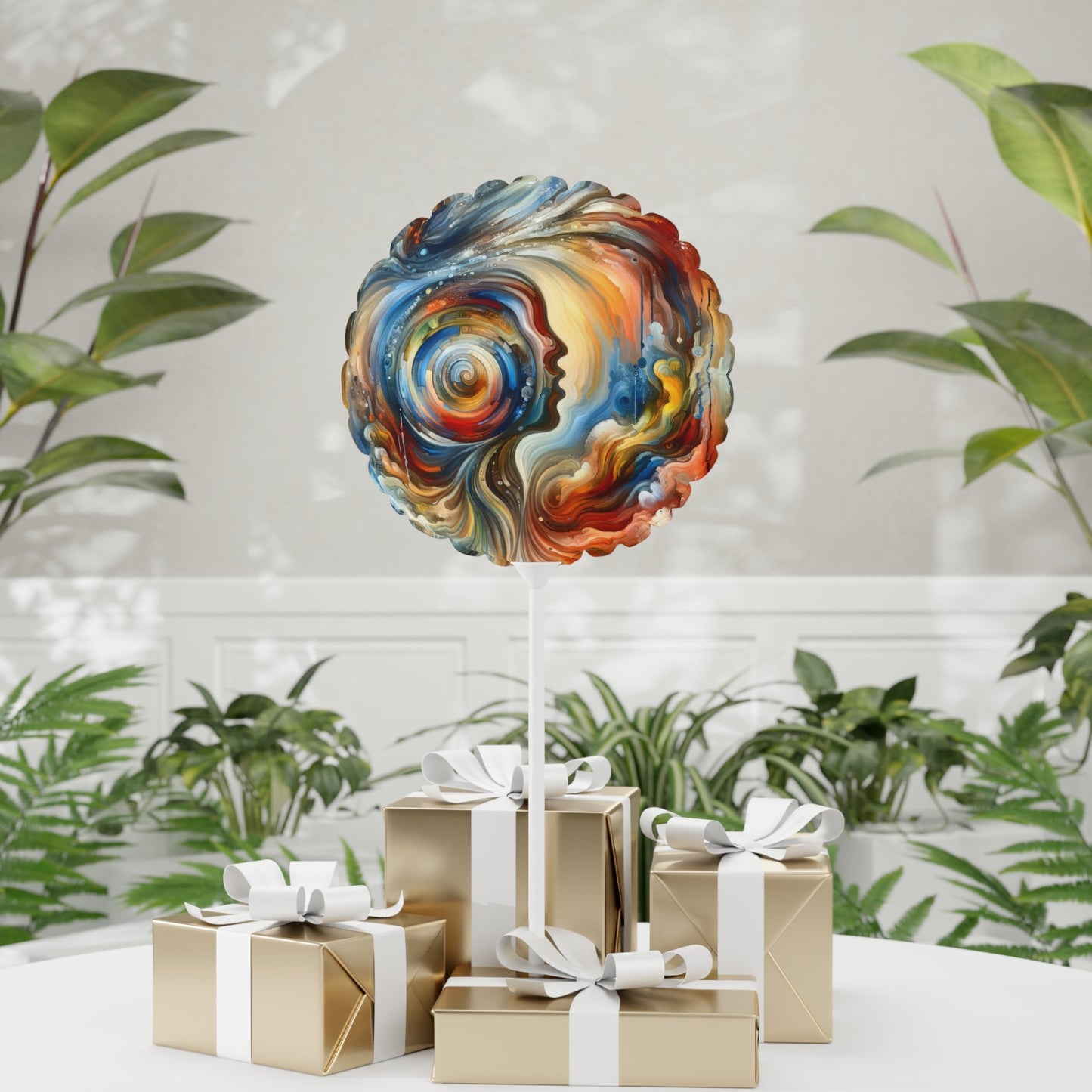 Transformation Essence Vortex Balloon (Round and Heart-shaped), 11" - ATUH.ART