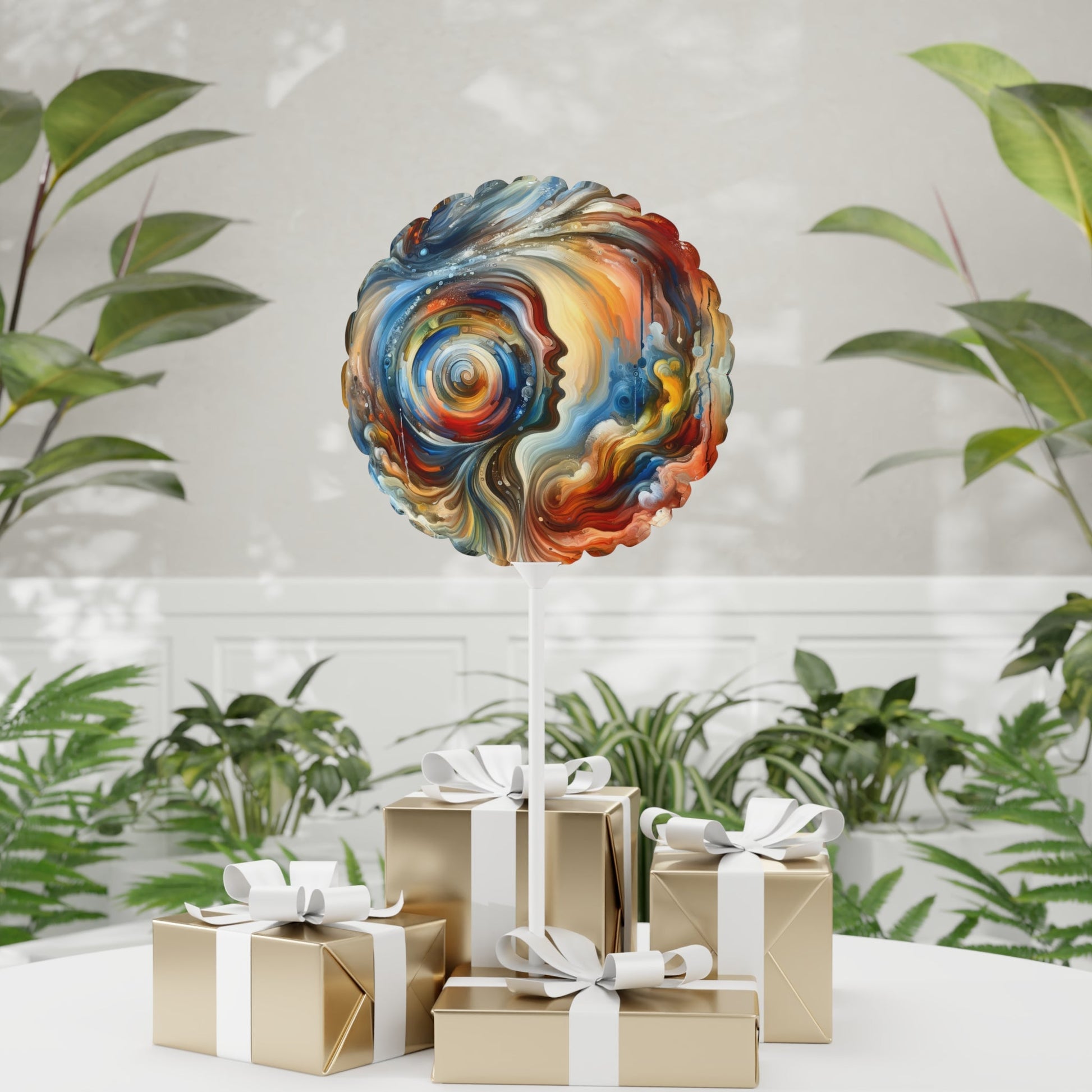 Transformation Essence Vortex Balloon (Round and Heart-shaped), 11" - ATUH.ART