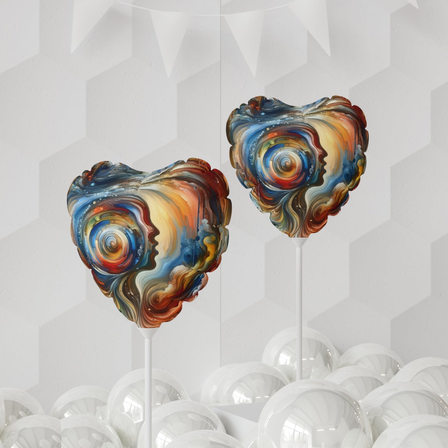 Transformation Essence Vortex Balloon (Round and Heart-shaped), 11" - ATUH.ART