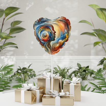 Transformation Essence Vortex Balloon (Round and Heart-shaped), 11" - ATUH.ART