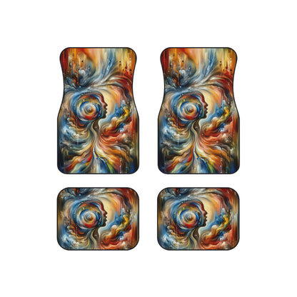 Transformation Essence Vortex Car Mats (Set of 4) - ATUH.ART